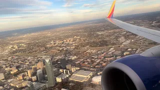 Southwest Boeing 737-800 Sunset Landing Oklahoma City Will Rogers World Airport (KOKC)