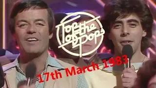 Top of the Pops Chart Rundown - 17th March 1983 (Tony Blackburn & Gary Davies)