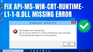 How to Fix  api-ms-win-crt-runtime-l1-1-0.dll Missing Error (2023)