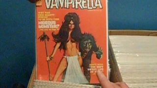 First Box of magazines:  Vampirella, Comix Illustrated