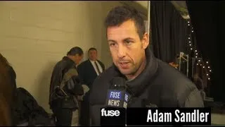 Jon Stewart, Adam Sandler, Jimmy Fallon Backstage at "12-12-12" The Concert for Sandy Relief