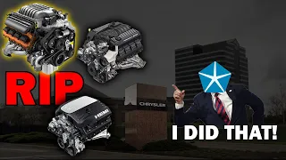 The Hemi is gone because Chrysler & Dodge failures!