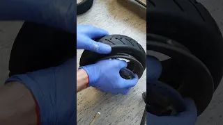 XIAOMI SCOOTER | EASY WAY TO MOUNT A TIRE TYRE #shorts #xiaomi #electricscooter