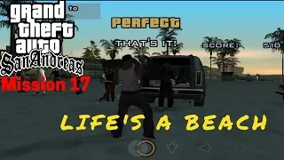Grand Theft Auto: San Andreas - #17 - Life's a Beach (Xbox 360 / PS3/ PC)60Fps