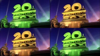 (GREEN LOWERS POWER) 20TH CENTURY FOX HOME ENTERTAINMENT INTRO 52 -  SUPER WEIRD VISUAL AUDIO EFFECT