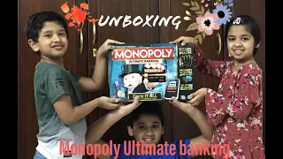 How to play monopoly ultimate bankingunboxing monopoly Ultimate Banking