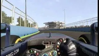 F1 2011 Valencia GP - Start & cockpit view