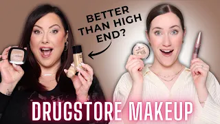 Drugstore Makeup BETTER than High End with Allie Glines 😱 + ULTA gift card giveaway
