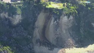 Landslide in Southern California