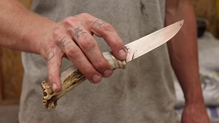 ANTLER HANDLE KNIFE