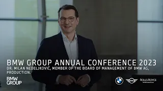 BMW Group Annual Conference 2023 - Our Future of Production