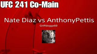 UFC 241 Co-Main Event Nate Diaz vs Anthony Pettis and extra clips