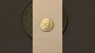 1 франк 1950 год Бельгия (BELGIQUE)
