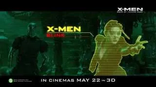 X-Men: Days of Future Past [Official Power Piece Clip - Blink (HD 1080p)]