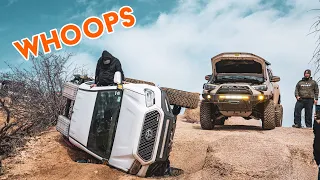 We Flipped A Toyota Tacoma! The Runnin4Tacos Crew & TrailTacoma Trail Run in Colorado!