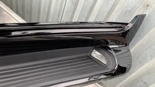 Боковые пороги подножки с подсветкой Toyota Land Cruiser 200  Lexus LX570