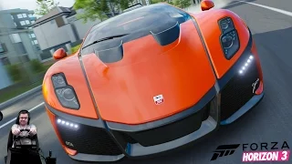 GTA Spano - Forza Horizon 3 на руле Logitech G920