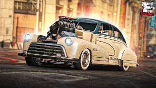 TUNANDO O CARRO DO MEU VÔ! CLASSIQUE BROADWAY! GTA 5 Online (Dlc)