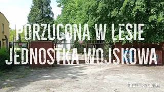 PORZUCONA W LESIE JEDNOSTKA RAKIETOWA