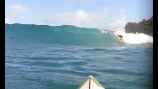 4K POV Surfing CYCLONE Swell! |  @tobysfotos