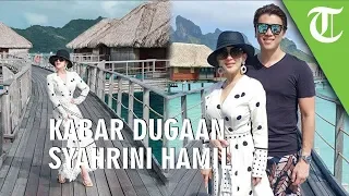 Dugaan Syahrini, Istri Reino Barack, Sudah Hamil Kembali Menguat