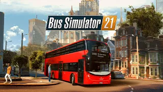 Bus Simulator 21 #Новыймаршрут. #Подмена. #Такдержать  #PetrRus  #simulator автобус