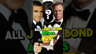 All James Bond Actors