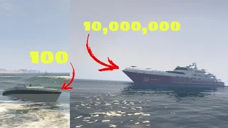 Cheapest Vs Most Expensive Boat in GTA 5!