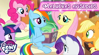 My Little Pony em português 🦄 Episódios Favoritos Dos Fãs | 2 hora COMPILAÇÃO | A Amizade é Mágica