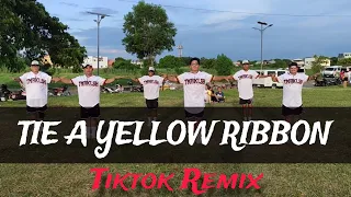 TIE A YELLOW RIBBON | [Remix] | Dance fitness | Team Baklosh