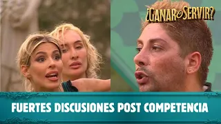 Post prueba: peleas Oriana versus Botota y el Poeta versus Luis | ¿Ganar o Servir? | Canal 13