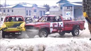 2018 PENETANGUISHENE WINTERAMA DEMO DERBY TRUCKS