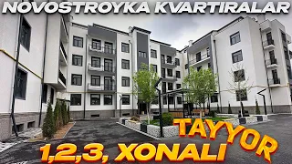 НОВОСТРОЙКА КВАРТИРАЛАР ТАЙЁР ЭНГ КИЧИГИ 36 кв.м 🔥🔥 #новостройка #недвижимость #yangiuylar