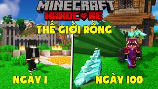 KUROMC SINH TỒN 100 NGÀY TRONG MINECRAFT SIÊU THẾ GIỚI RỒNG SIÊU KHÓ