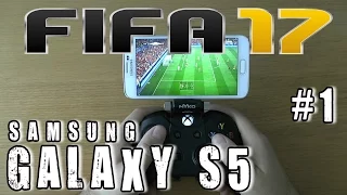 1# Fifa 17 on phone Samsung Galaxy S5 - streaming by Xbox ONE and KinoConsole - AMAZING !!!