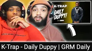 AMERICANS REACT TO K-TRAP - DAILY DUPPY | GRM DAILY