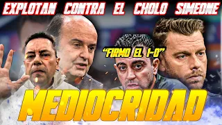 XAVI Y SU RIDICULO DISCURSO DE LA EXCELENCIA | RONCERO Y JUANMA CALLAN AL CHOLO SIMEONE