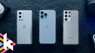 iPhone 13 Pro Max vs Samsung S21 Ultra vs OnePlus 9 Pro (Vergleich)