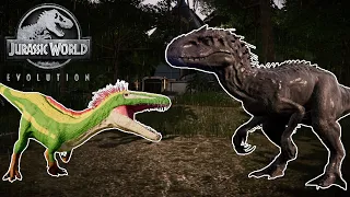 Dinosaur King vs Jurassic World | Jurassic World Evolution | All out Battle Royale