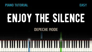 Depeche Mode - Enjoy the Silence | Easy Tutorial | Piano