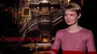 Crimson Peak Interview - Mia Wasikowska