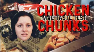 CHICKEN CHUNKS | SPOOKY MRE TASTE TEST