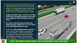 Lagos  Y2021 Budget Facts Behind The Figures Presentation To Business Media Stakeholders