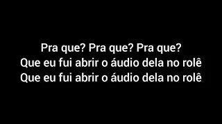 PAULO PIRES, MC DANNY, MARCYNHO SENSAÇÃO - AMEAÇA (LETRA)