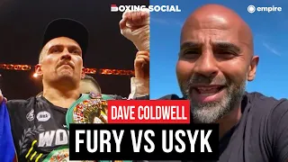 Dave Coldwell HEAPS PRAISE On Oleksandr Usyk After Tyson Fury Victory