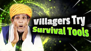 These 3 Self Defense Tools Can Save Villagers Life ! Tribal People Try Life Saving Gadgets