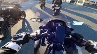 Kawasaki Ninja 650 - High speeds group riding