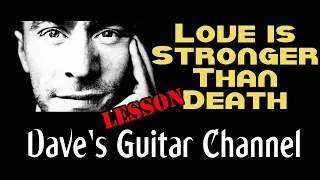 LESSON - Love is Stronger than Death by The The