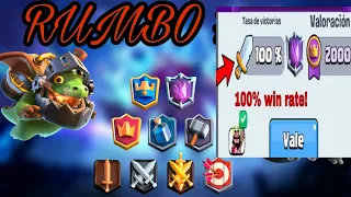 COMO JUGAR SABUESO DE LAVA EN CLASH ROYALE 2024 EL MEJOR MAZO PARA SUBIR DE COPAS