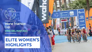Highlights: 2023 World Triathlon Cup Vina del Mar - Elite Women